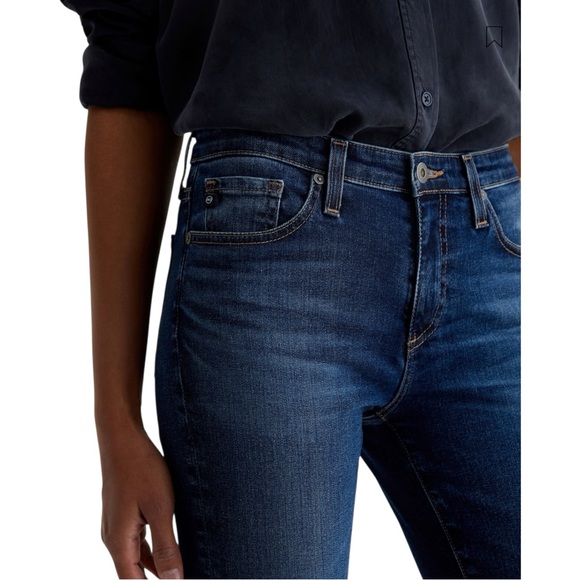AG Jeans Prima Ankle Mid-Rise Cigarette Jean – Dark Fade Wash (Size 28R) *Read* - Picture 3 of 12